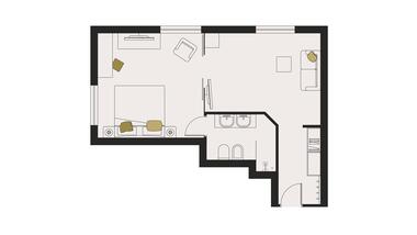 Planimetria Junior Suite Hotel POST