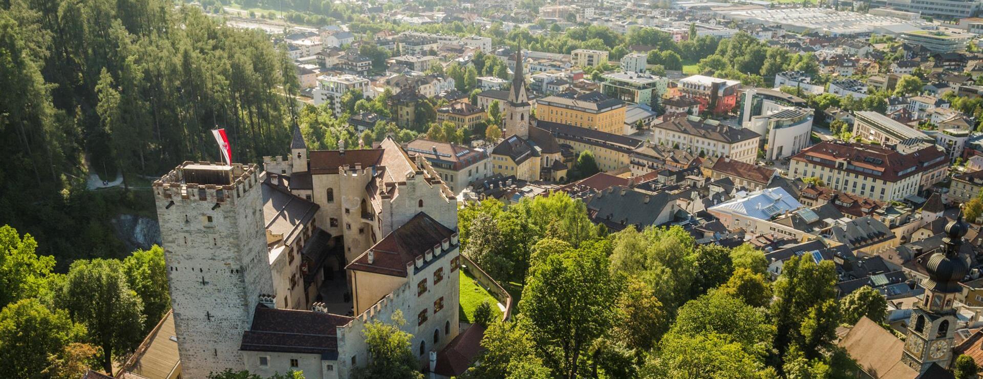 Blick auf die Stadt Bruneck