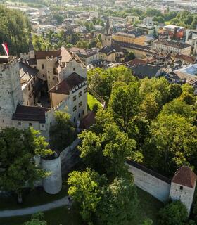 Blick auf die Stadt Bruneck